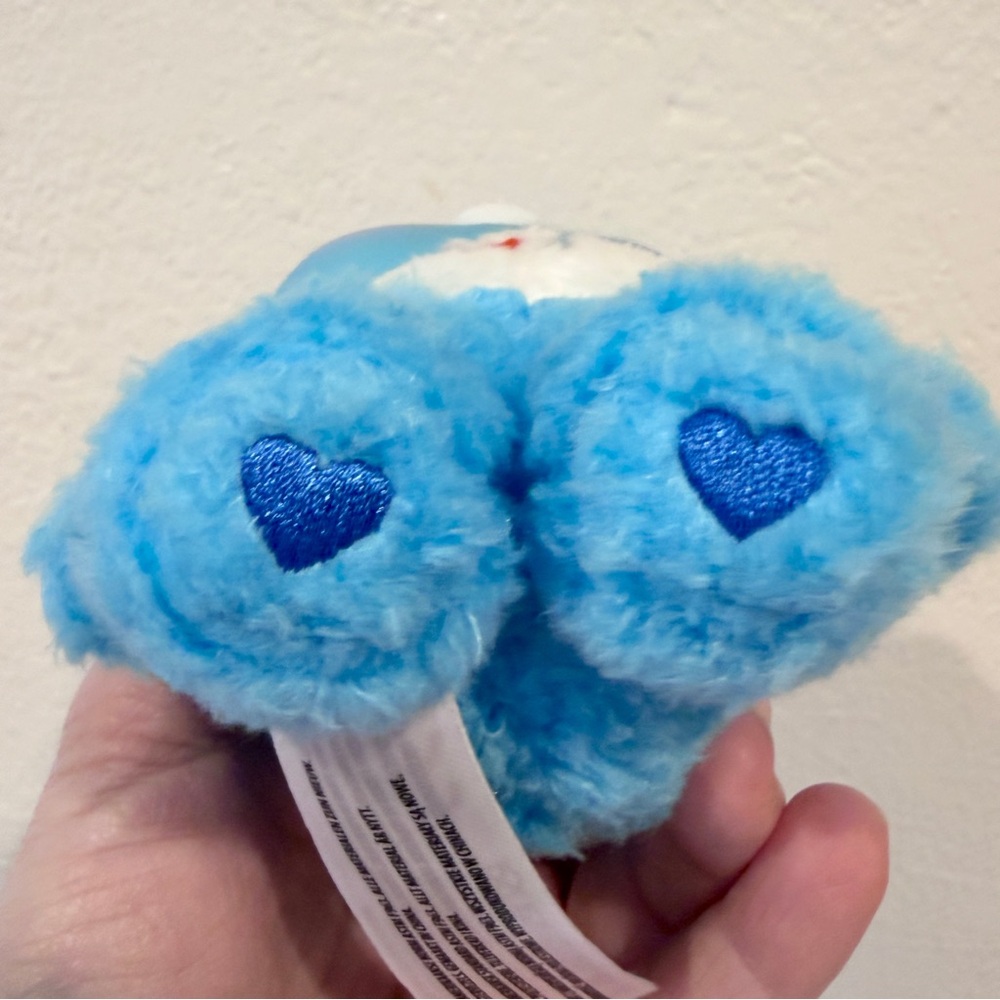 Care Bears Caring Cuties Plush Clip-On Keychain - Grumpy Bear - Picture 9 of 12
